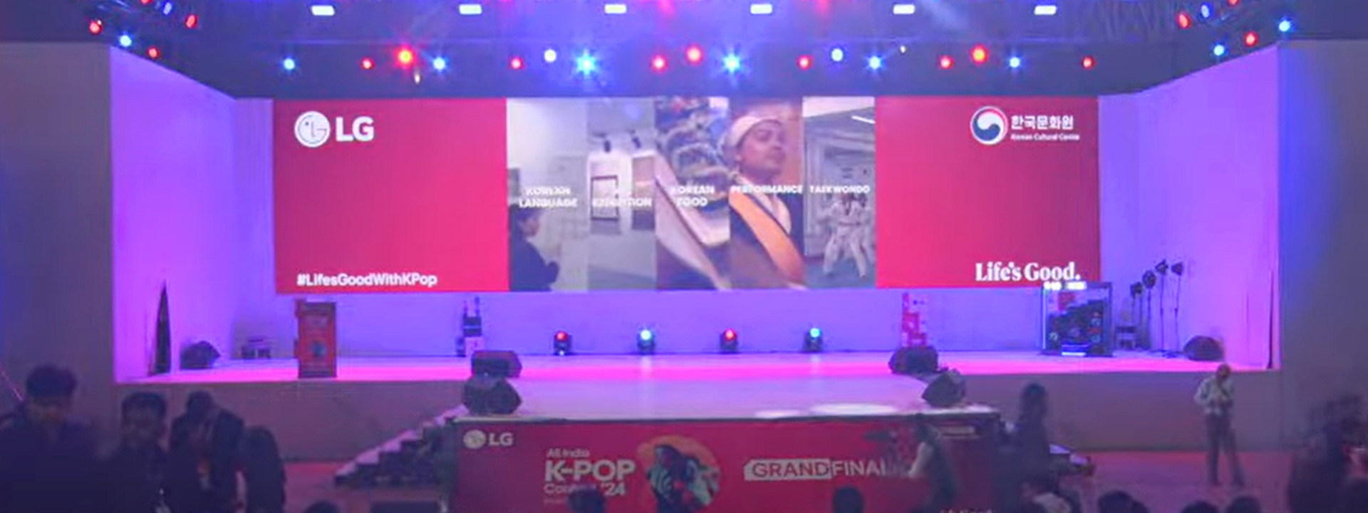 The K Pop stars lit up the stage with their charismatic performances at the grand finale in Delhi India Watch them shine