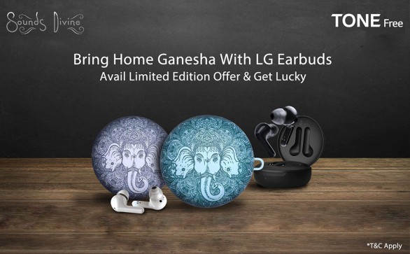 LG ELECTRONICS INTRODUCES GANESH CHATURTHI SPECIAL LIMITED EDITION TONEFREE EARBUDS