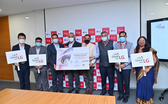 LG ELECTRONICS UNDER ITS CSR INITIATIVE KAREIN ROSHNI WILL SUPPORT 8700 CATARACT SURGERIES