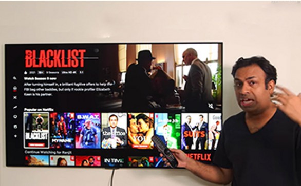 Tech Geeky Ranjit Review of LG OLED TV  Experience Immersive Viewing